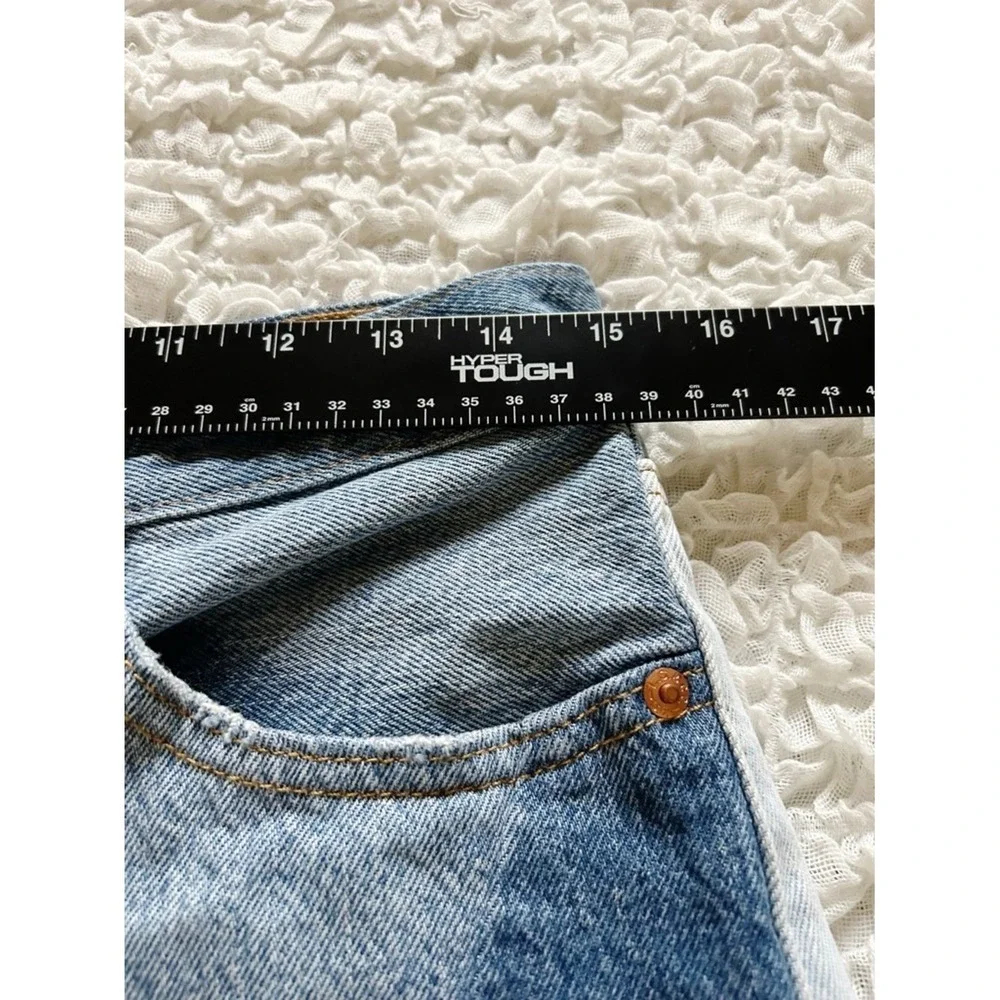 Levis 501 Shorts 27 Patchwork Button Fly Retro 80's 90's Festival